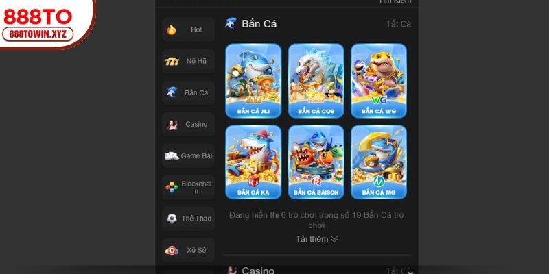 Khám phá trải nghiệm Bắn Cá tại 888TO