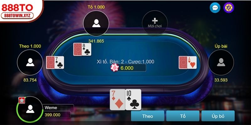 Thử sức ván Xì Tố