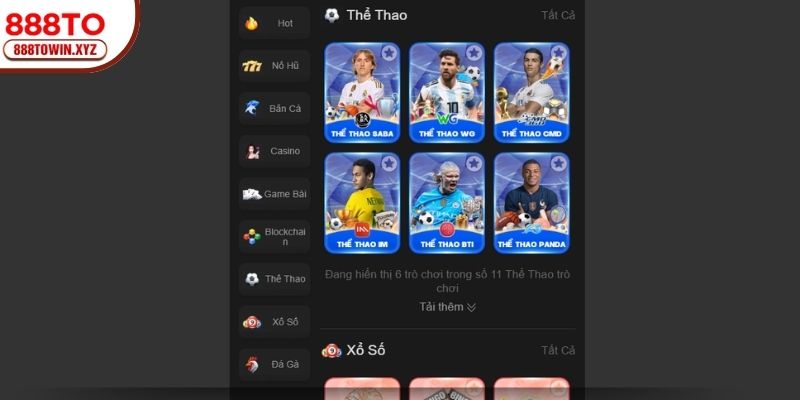 So sánh 888TO và 888NEW về game thể thao