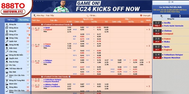 SboBet tại sảnh thể thao 