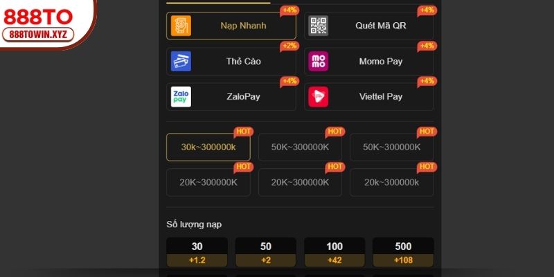 Hỗ trợ giao dịch nhanh